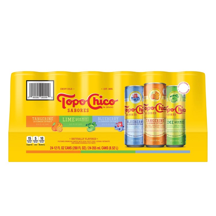 【アメリカコストコ品】Topo Chico Sabores、バラエティパック、約354ml、24 個入り Topo Chico Sabores, Variety Pack, 12 fl oz, 24-count【お取り寄せ商品】【合わせて買いたい】