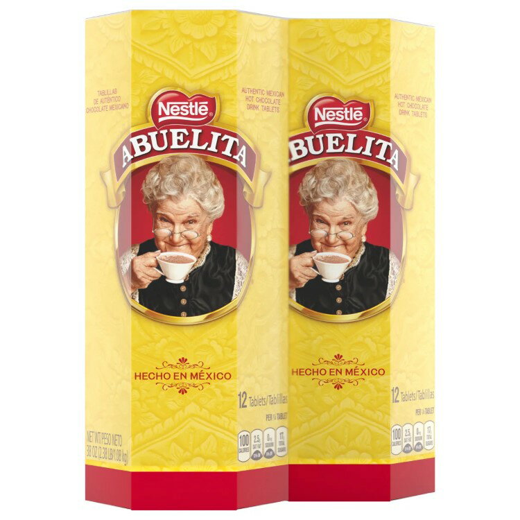 【アメリカコストコ品】ネスレ アブエリータ ホットチョコレートドリンクタブレット 24 個入り Nestle Abuelita Hot Chocolate Drink T..