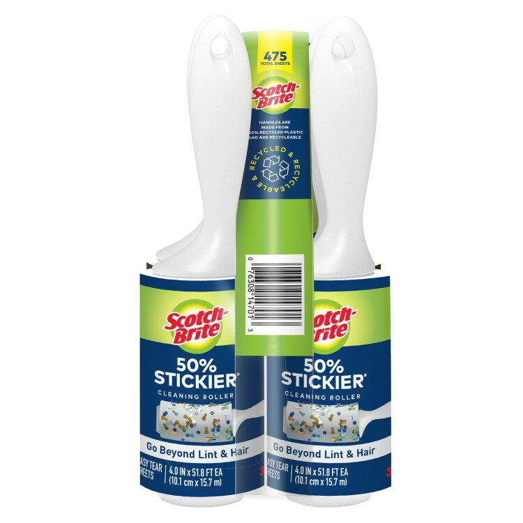 【アメリカコストコ品】スコッチブライト 糸くず取りローラー 95 個入り 5 パック Scotch-Brite Lint Roller, 95-count, 5-pack【お取り寄せ商品】【合わせて買いたい】