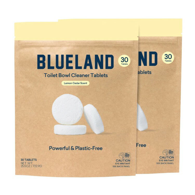 【アメリカコストコ品】ブルーランド トイレボウルクリーナータブ レモンシダー 60個入り Blueland Toilet Bowl Cleaner Tabs, Lemon Cedar, 60-count【お取り寄せ商品】【合わせて買いたい】