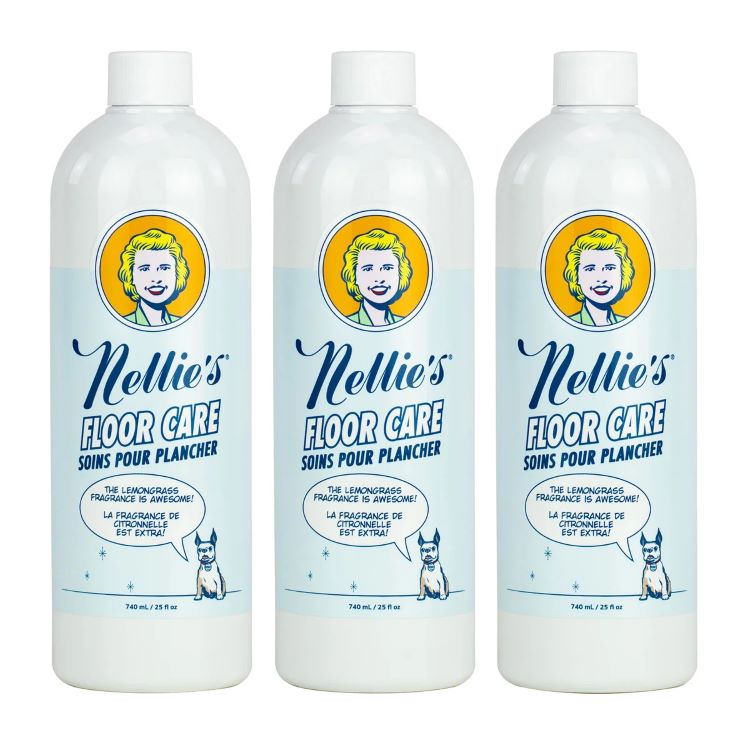 【アメリカコストコ品】ネリーズ フロアケア 約739ml 3 個入り Nellie's Floor Care, 25 fl oz, 3-count【お取り寄せ商品】【合わせて買いたい】