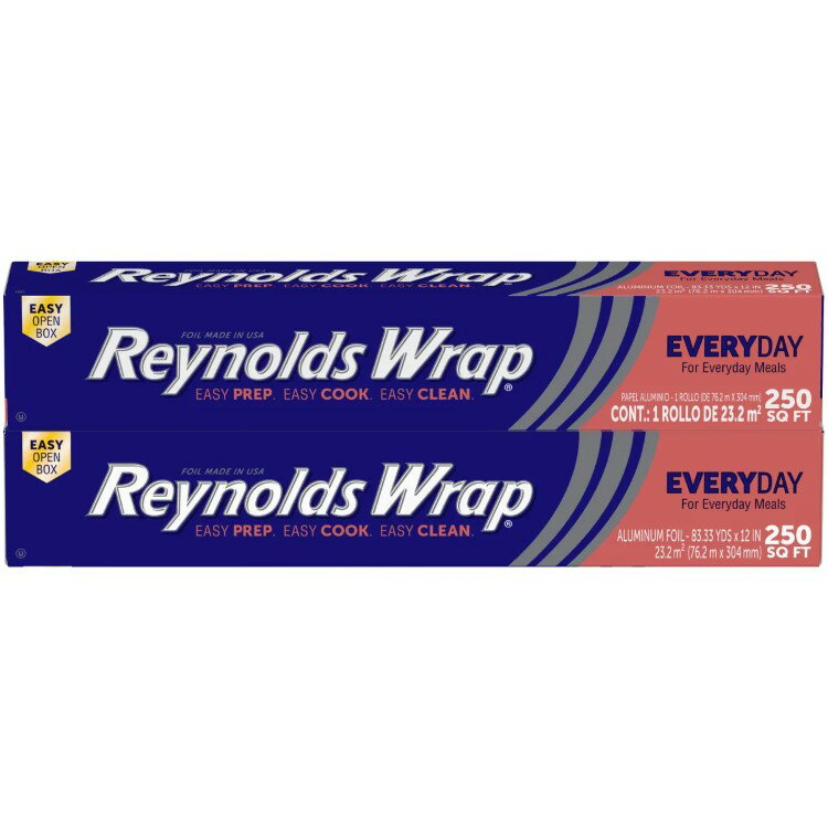 【アメリカコストコ品】レイノルズ ラップ アルミホイル 12インチ x 83.33ヤード 2枚入り Reynolds Wrap Aluminum Foil, 12 x 83.33 yd, 2-count 【お取り寄せ商品】【合わせて買いたい】