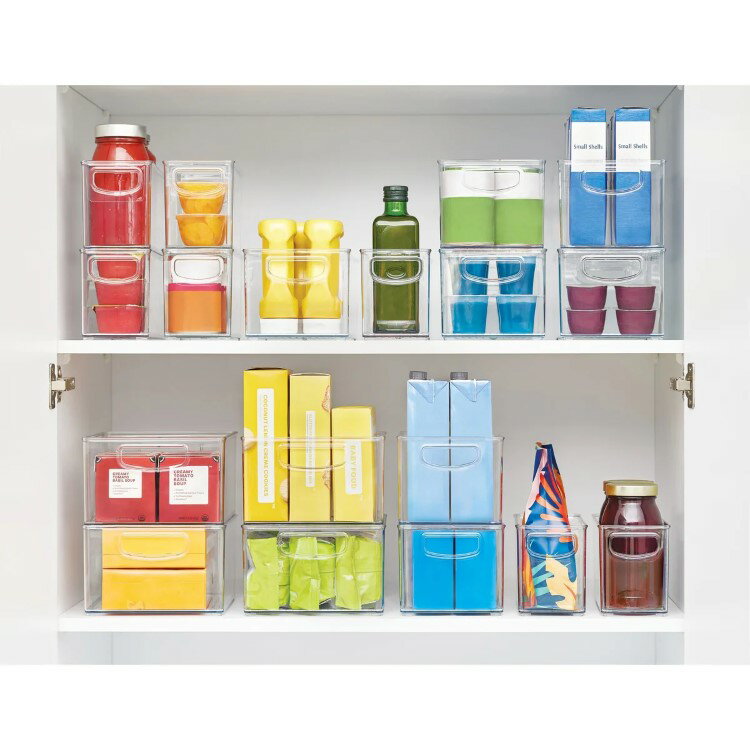 iDESIGN キッチン＆パントリー収納ボックス 18 点セット iDESIGN Kitchen and Pantry Storage Bins, 18-piece Set 