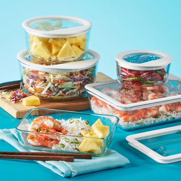 【アメリカコストコ品】パイレックス 10 ピース 究極のガラス食品保存セット Pyrex 10-piece Ultimate Glass Food Storage Set 【お取り寄せ商品】【合わせて買いたい】