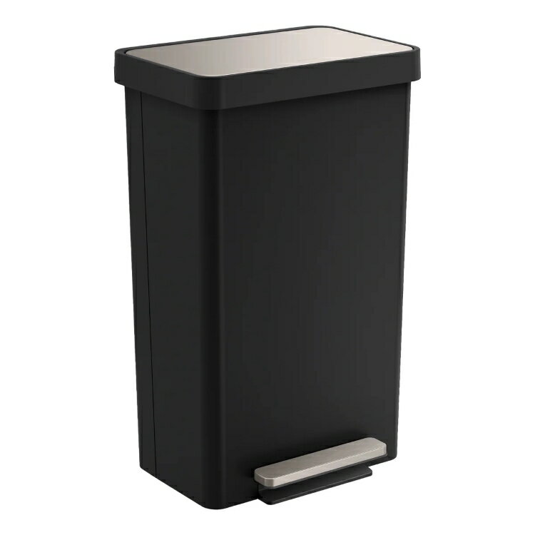 For Separated Refuse - 【アメリカコストコ品】コーラー 49L コンポジットステップゴミ箱 黒 Kohler 49L Composite Step Trash Can Black 【お取り寄せ商品】【合わせて買いたい】