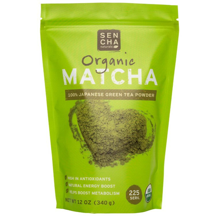 Japanese Tea - 【アメリカコストコ品】煎茶ナチュラルズ オーガニック抹茶 約340g Sencha Naturals Organic Matcha, 12 oz 【お取り寄せ商品】【合わせて買いたい】