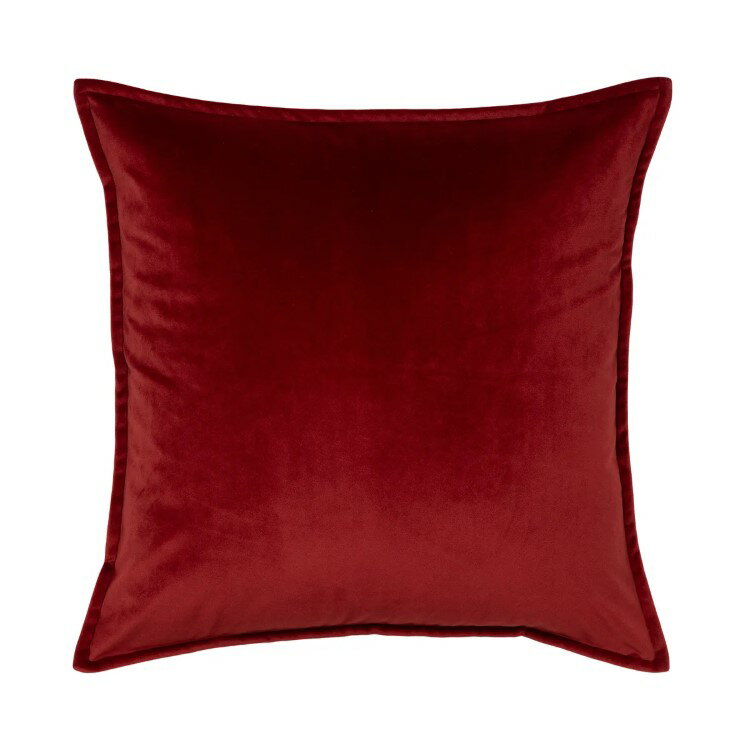 【アメリカコストコ品】ベルベットデコピロー青 Velvet Deco Pillow Red 【お取り寄せ商品】【合わせて買いたい】