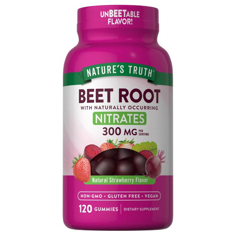 【アメリカコストコ品】ネイチャーズトゥルース ビートルート グミ Nature's Truth Beet Root, 120 Gummies 【お取り寄せ商品】【合わせて買いたい】