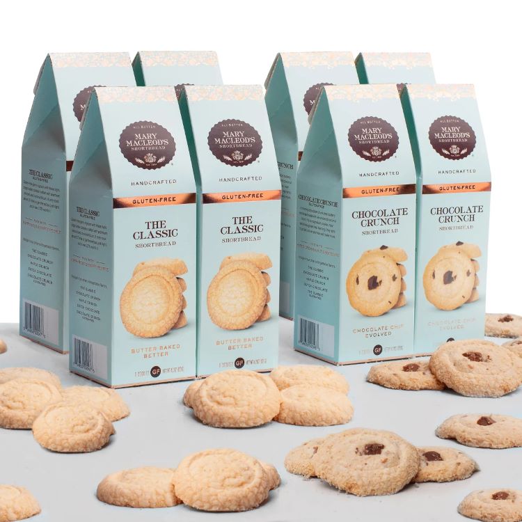 Gift Sets - 【アメリカコストコ品】メアリー・マクロードのグルテンフリーショートブレッドクッキーミックスアソート8パック Mary Macleod's Gluten Free Shortbread Cookies Mixed Assortment 8-Pack 【お取り寄せ商品】【合わせて買いたい】