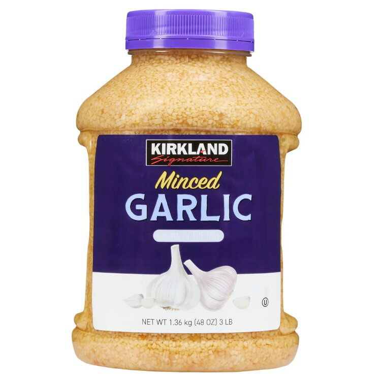 【アメリカコストコ品】カークランドシグネチャー、カリフォルニアガーリックミンチ、約1360g Kirkland Signature, Minced California Garlic, 48 oz 【お取り寄せ商品】【合わせて買いたい】
