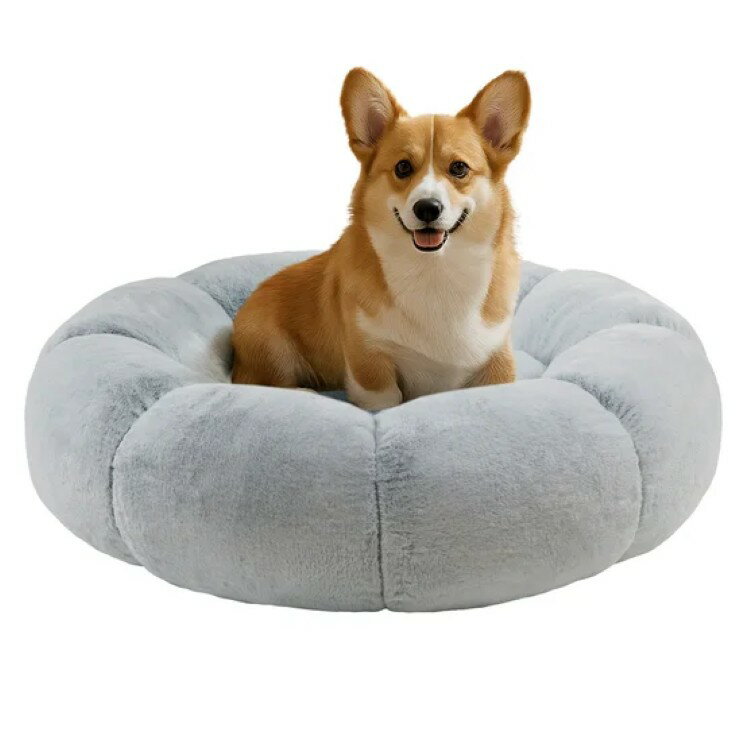 フレンズフォーエバー ドーナツ型 ペットベッド 直径約91cm Friends Forever Donut 36inch Pet Bed 【お取り寄せ商品】