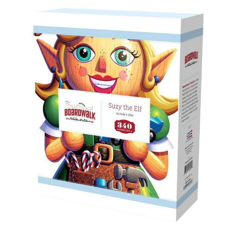 【ポイントUP★1日-11日2時】ボードウォーク 大型木製パズル エルフのスージー Boardwalk Large Wooden Puzzle Suzy the Elf 【お取り寄せ商品】