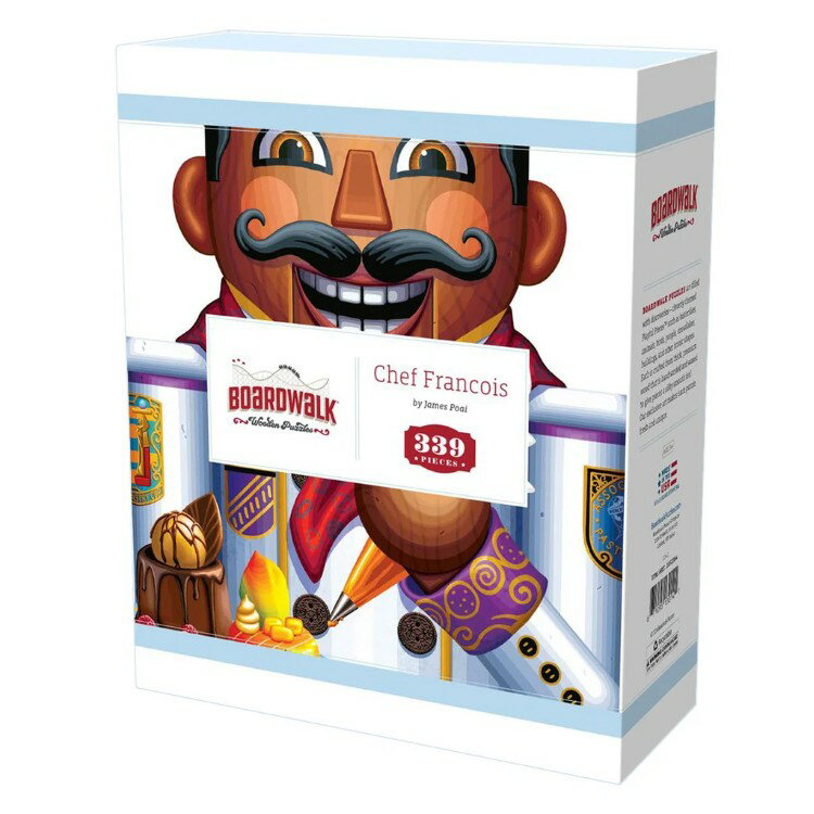 ボードウォーク 大型木製パズル シェフ・フランソワ Boardwalk Large Wooden Puzzle Chef Francois 【お取り寄せ商品】