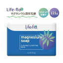 Ctt[ }OlVEΌ RRibc̍ 121g (4.3oz) Life-flo Magnesium Bar Soap Bar (Carton) A{JhIC \[v