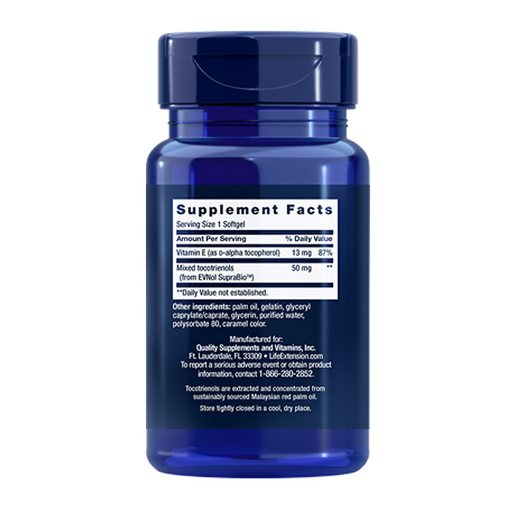 ライフエクステンション スーパーアブソーバブル トコトリエノール ソフトジェル 60粒 Life Extension Super Absorbable Tocotrienols ビタミンE サプリメント【お取り寄せ商品】【合わせて買いたい】 speed-10038401 アメリカサプリ専門スピードボディ サンプル画像3