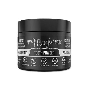 オリジナル炭ホワイトニング歯磨き粉 パウダー 30g（1.06oz） My Magic Mud（マイマジックマッド）