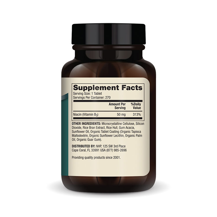 ドクターメルコラ ナイアシン ビタミンB3 50mg 270粒 ミニタブレット DR.MERCOLA N...