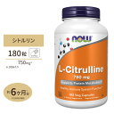 L-シトルリン 750mg 180粒 NOW Foods (ナウフーズ)