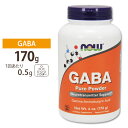 GABA (ギャバ) 100%ピュアパウダー 170g NOW Foods (ナウフーズ)