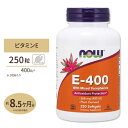 E-400 混合トコフェロール配合 250粒 ソフトジェル NOW Foods（