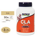 NOW Foods CLA (共役リノール酸) 800mg 90粒 ソフトジェル ナウフーズ CLA (Conjugated Linoleic Acid) 800mg - 90Softgels その1