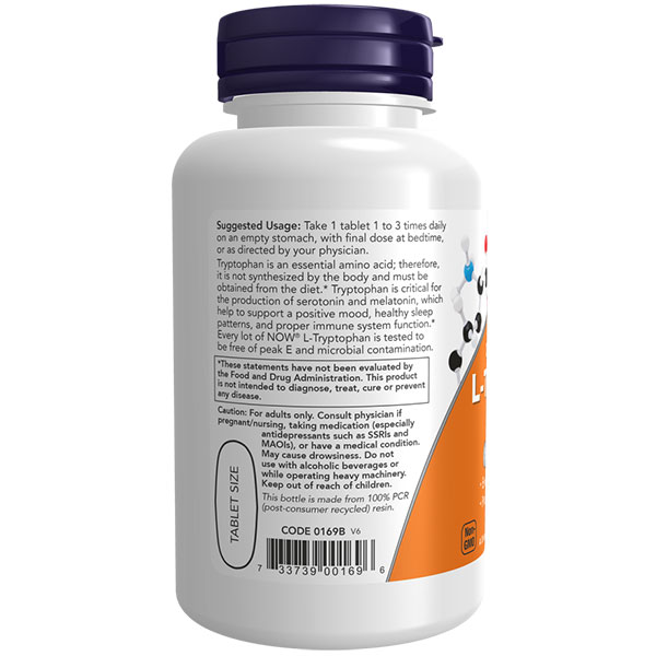 L-トリプトファン 1000mg 60粒 NO...の紹介画像3