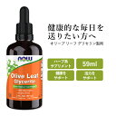 iEt[Y I[u [t OZ 59ml (2oz) NOW Foods Olive Leaf Glycerite n[u h{⏕Hi