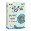 【最大1200円OFFクーポン】ステビア バランス + イヌリン クロミウム 100袋 NOW Foods(ナウフーズ) sugar_cstevia balance inullin chromium