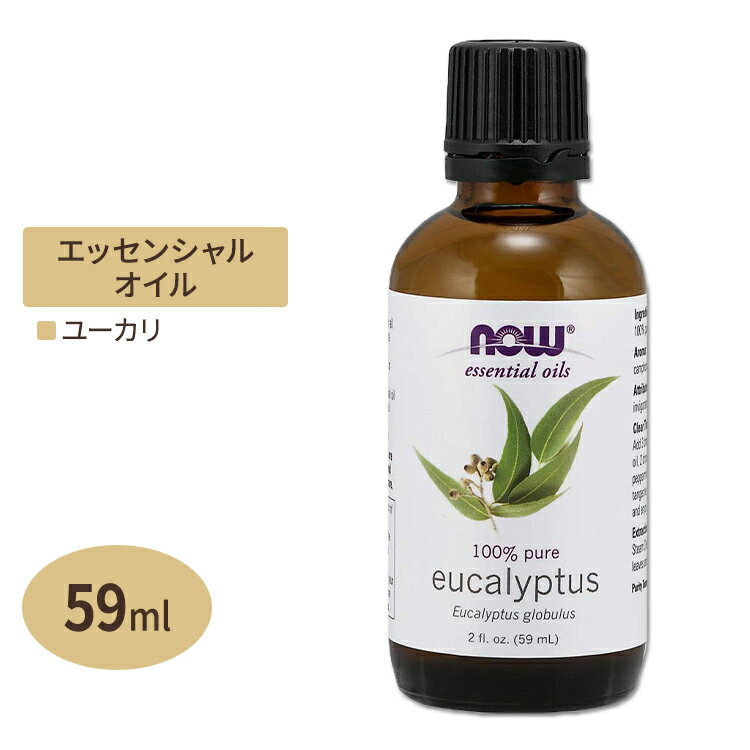 ʥա å󥷥륪 桼ꡦ֥饹 59ml (2floz) NOW Foods Eucalyptus Globulus Oil   Ĥ ֤䤫