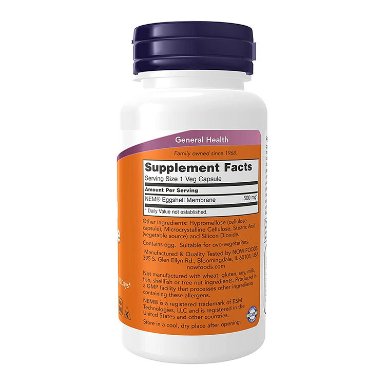 �ʥ��ա��� ���å������� ���֥�� (�����) 500mg �٥����ץ��� 60γ NOW Foods Eggshell Membrane 500mg Veg Capsules NEM ����ɥ������� ���륳���ߥ� �ҥ������� ���顼����
