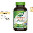 ネイチャーズウェイ フィーバーフュー 380mg カプセル180粒 Nature's Way Feverfew Leaves 180caps ハーブ 植物