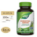 ネイチャーズウェイ ホーステイル (シリカ) 440mg ビーガンカプセル 100粒 Nature's Way Horsetail grass サプリメント ヘアケア 健康食品 栄養補助食品 アメリカ