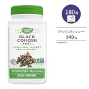 ネイチャーズウェイ ブラックコホシュルート 540mg 180粒 ビーガンカプセル Nature's Way Black Cohosh Root サプリメント 植物 伝統ハーブ ウーマンサポート