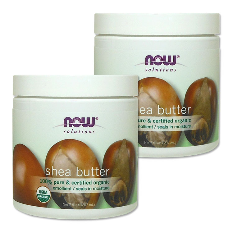 [2ĥå] ʥա 100%ԥ奢 ˥å Х 207ml NOW Foods Shea Butter ˥å ܥǥ꡼