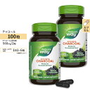  ネイチャーズウェイ チャコール アクティベート 活性炭 560mg (2粒あたり) カプセル 100粒 Nature's Way Charcoal activated