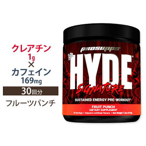 Mr. Hyde Signature ݥåץѥ 216g (7.6 oz) ProSupps (ץåץ) ³ ѥեޥ  ꡼ڥʥý