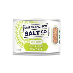 【在庫限り！】オーガニックチリライムシーソルト 4oz（113g） SAN FRANCISCO SALT CO（サンフランシスコソルトカンパニー）