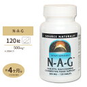 ソースナチュラルズ N-A-G N-アセチルグルコサミン 500mg 120粒 Source Naturals N-A-G 500mg 120Tabletsサプリメント グルコサミン ジョイントサポート タブレット