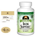 \[Xi`Y r[KgD[ ST|[g 27mg 180 Source Naturals Vegan True Iron Support 180Tablets