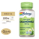 ソラレー カモミール 350mg カプセル 100粒 Solaray Chamomile Flowering Top