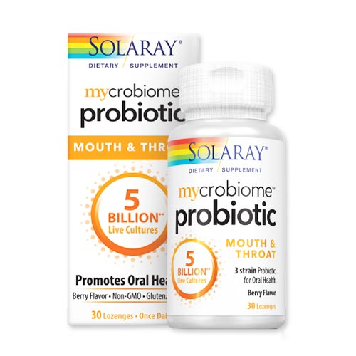 マイクロバイオームプロバイオティック 30錠 Solaray (ソラレー) マイクロバイオーム / ミクロバイオーム / 口腔