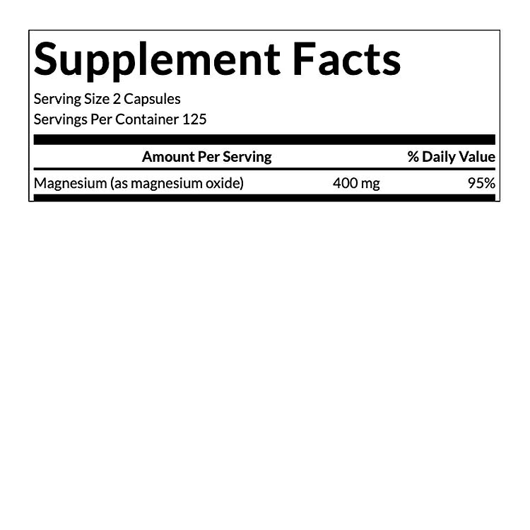 スワンソン 酸化マグネシウム 200mg 250粒 カプセル Swanson Magnesium Oxide サプリメント めぐり 健骨サポート ミネラル speed-10042507 アメリカサプリ専門スピードボディ サンプル画像3