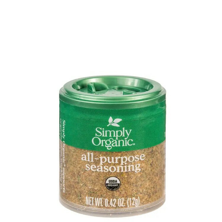 【ポイントUP★1日-11日2時】シンプリーオーガニック オールパーパスシーズニング 12g Simply Organic All-Purpose Seasoning 0.42 oz. 【お取り寄せ商品】
