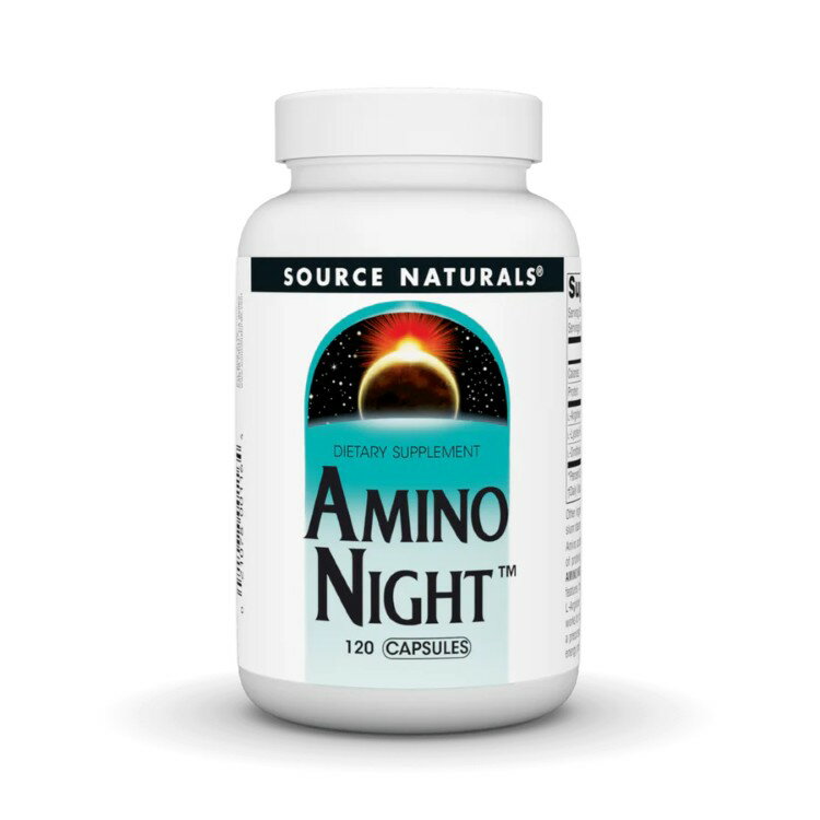 ソースナチュラルズ アミノナイト 120カプセル Source Naturals Amino Night・120 Capsule 【お取り寄せ商品】【合わせて買いたい】