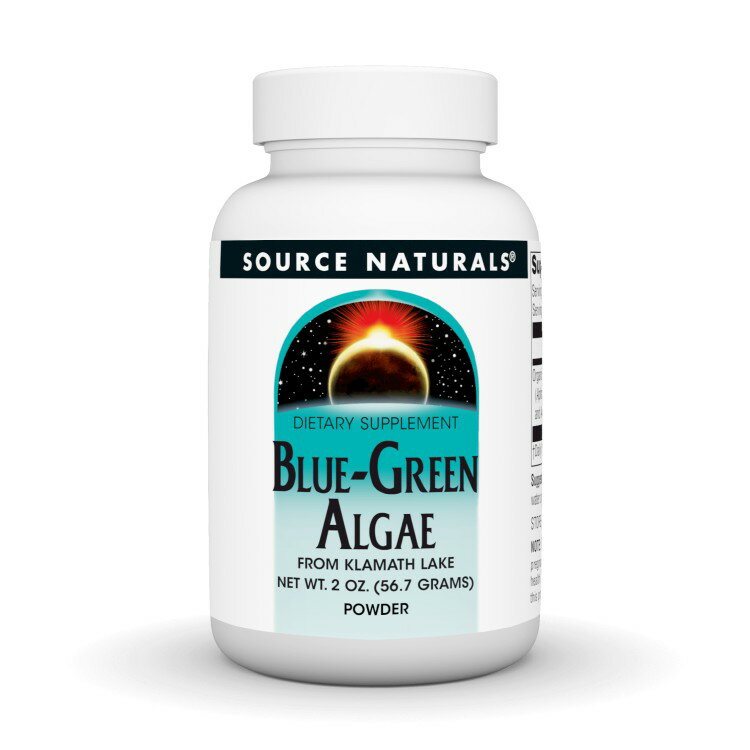 ソースナチュラルズ ブルーグリーンアルジー パウダー 約57g Source Naturals Blue Green Algae Pwdr 2Oz 【お取り寄せ商品】