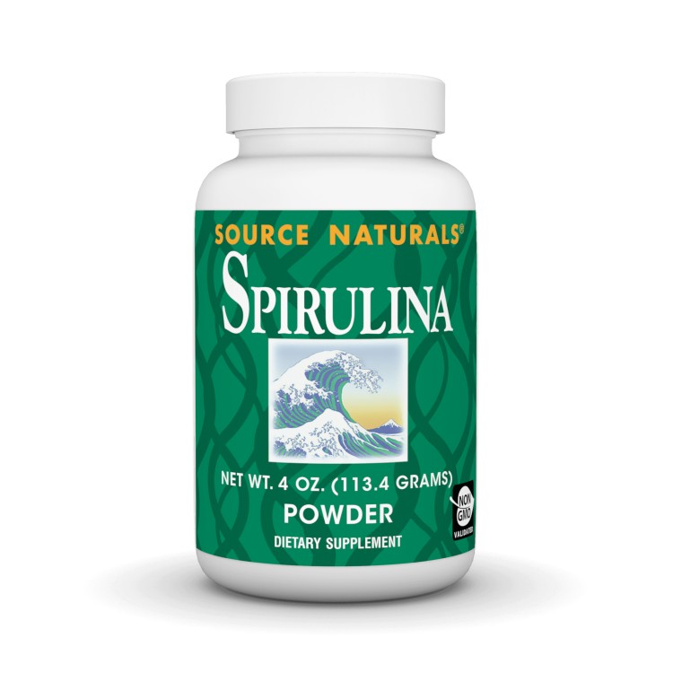 ソースナチュラルズ スピルリナ パウダー 約113g Source Naturals Spirulina Powder 4Oz 【お取り寄せ商品】