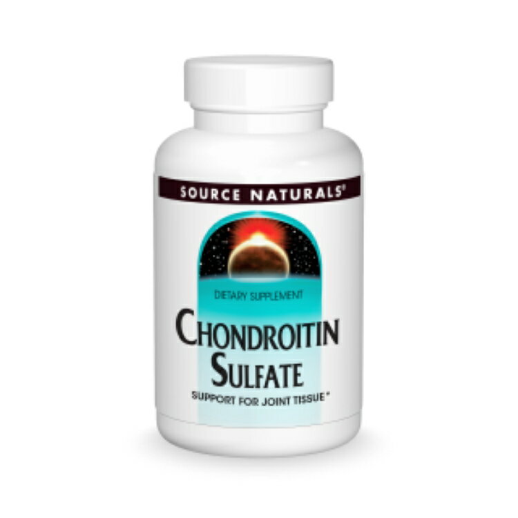 ソースナチュラルズ コンドロイチン硫酸 タブレット SOURCE NATURALS Chondroitin Sulfate 400 mg 60 Tablet 【お取り寄せ商品】【合わせて買いたい】