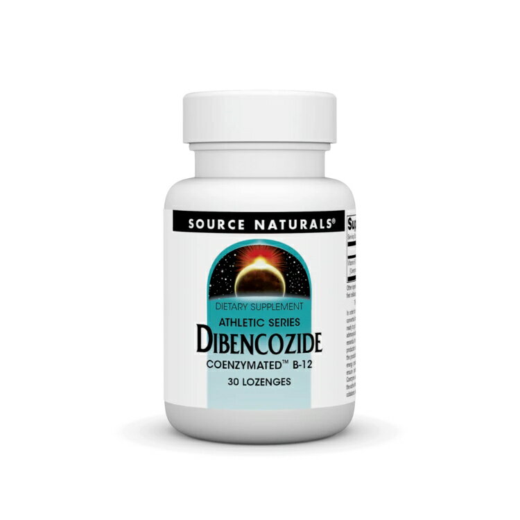 ソースナチュラルズ ジベンコザイド 10000mcg 30ロゼンジ Source Naturals Dibencozide 10000 mcg 30 Lozenge 【お取り寄せ商品】【合わせて買いたい】