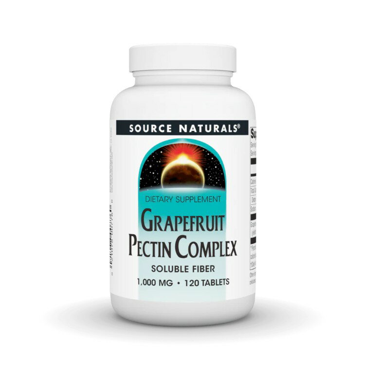 ソースナチュラルズ グレープフルーツペクチン コンプレックス 1000mg 120粒 Sourc...