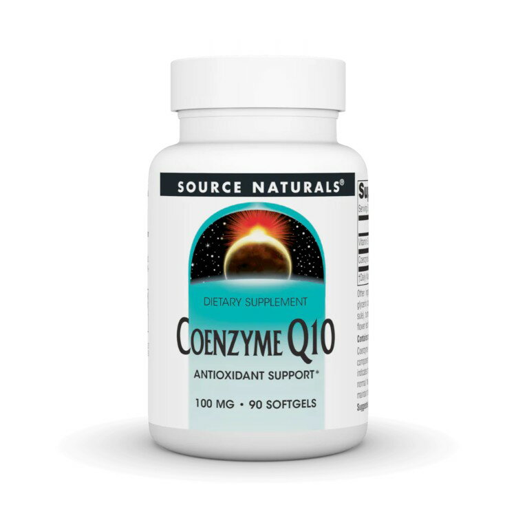 ソースナチュラルズ コエンザイムQ10 100mg 90ソフトジェル Source Naturals Coenz...